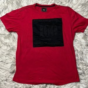 CR24 Men Size Large Red T-Shirt US 100 Secretary of Fresh Hip Hop